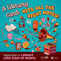 A Library card hits all the right notes!